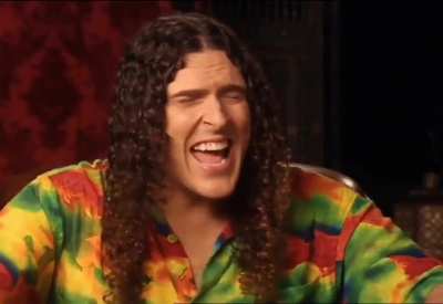 Ryuji and Weird Al have a nice chat