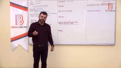 Ders videosu izliyordum, hoca bizden biri çıktı lan
