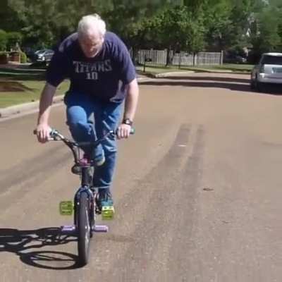 This guy is on his way to steal your grandma.