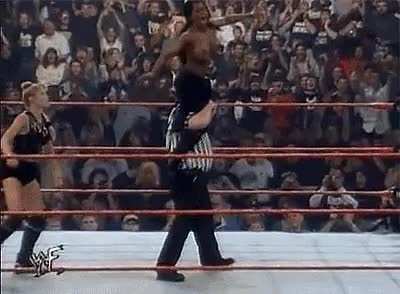 Jacqueline Moore during WWE's glory days