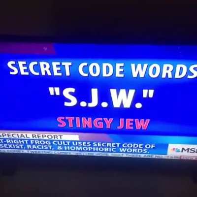 The Secret Code Words...