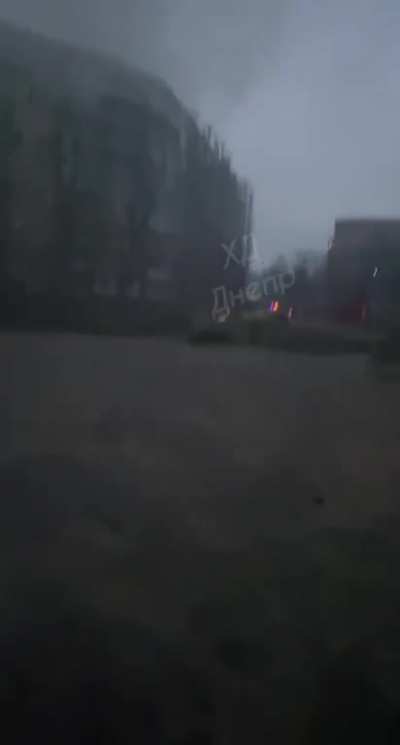 Creepy video from Dnipro. The voice says 