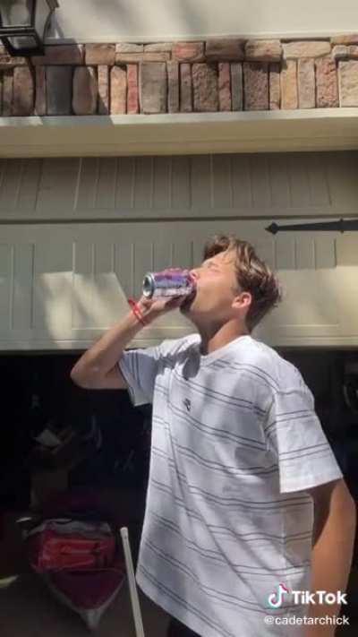 Bet you can’t avoid burping before downing a seltzer either