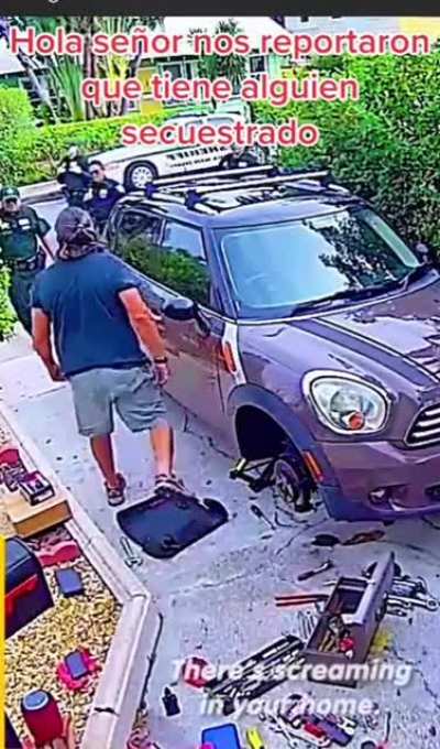 Rambo almost got him arrested