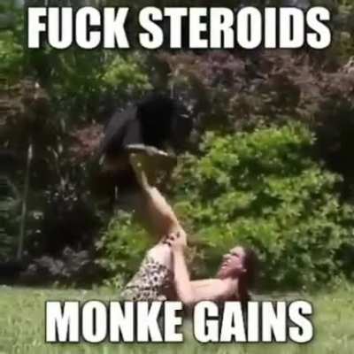 Monke gains😈