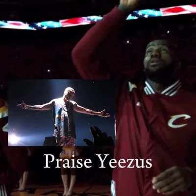 Lebron James Scream If You Love Kanye ❤️