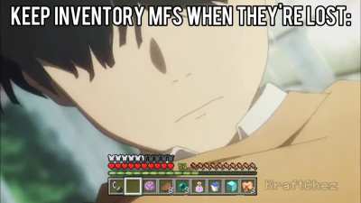 Keep inventory mfs when they get lost: