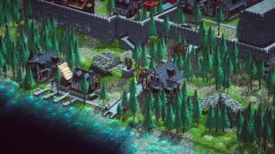 Je développe un city builder depuis presque deux ans ou vous devez construire royaumes et chateaux, gérer vos citoyens et résister à des sièges. Avec divers civilisations et biomes influençant le gameplay. Que pensez-vous de la DA?
