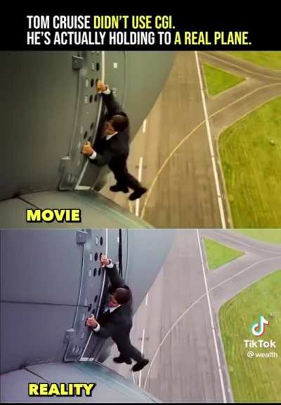 Tom Cruise’s Amazing plane stunt😳