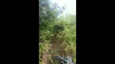Shan and Karenni PDF rebels attack Myanmar (Burma) Army soldiers in Ngwetaung Village, Demoso Township (August 29) (music/effects from source)