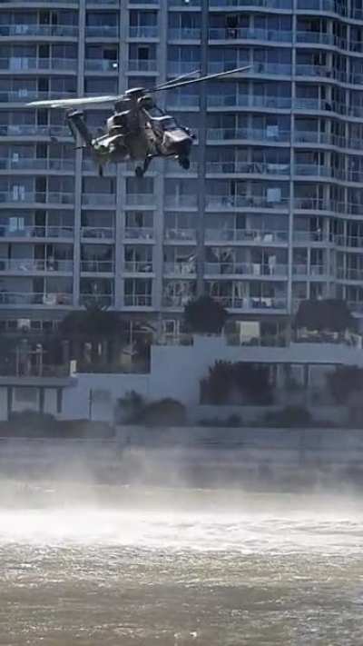 The point isn’t that it’s impressive. The point is that there’s an attack helicopter buzzing your neighborhood.