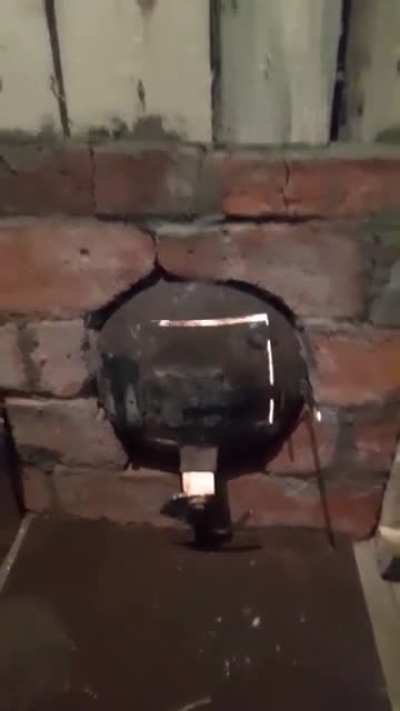 Ukrainian Soldiers Built a Sauna in Their Trench Network..