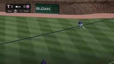 Apple TV’s ump POV is pretty cool (Cody Bellinger RBI Single)