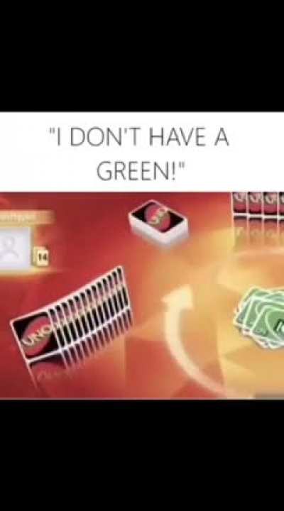 Come on green!
