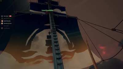 Started playing sea of thieves today with friends and captured this