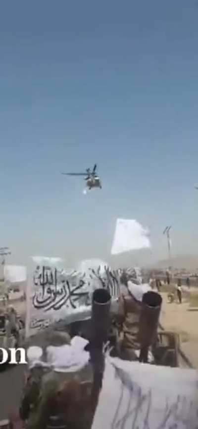 Taliban black hawk