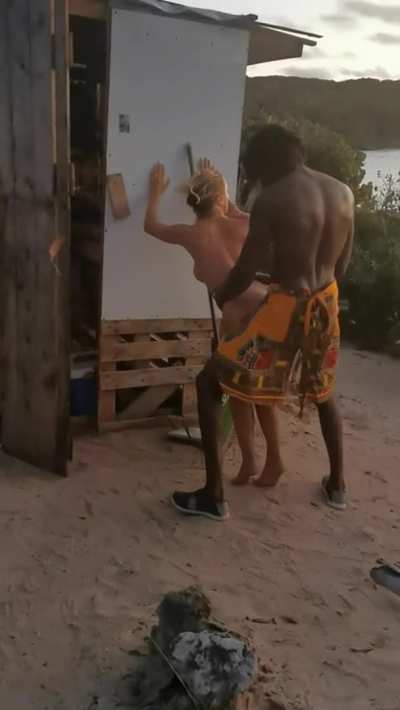 Milf got vaccinated and is ready for bbc on vacation