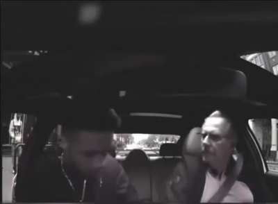 Kid tries to rob Uber driver