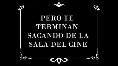 When haces tus momos en película muda