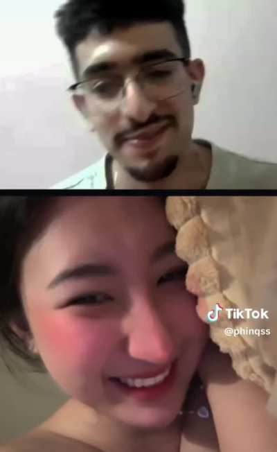 Thai girl and her Indian king 🇮🇳 🇹🇭 IMAF
