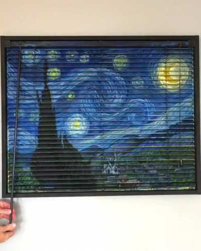 I made some custom blinds