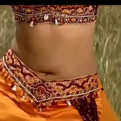 Madhuri and her fluffy navel