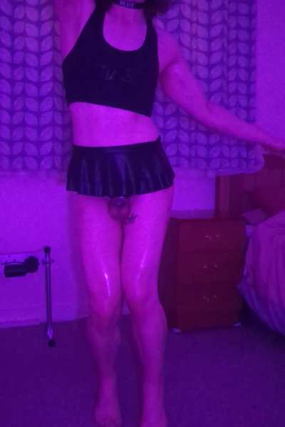 I've always wanted to be a slutty sissy stripper! How are my dance moves? 🤍