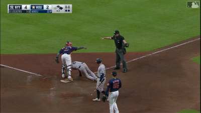 [Highlight] Gio gives the Yankees lead some much needed breathing room with an RBI single in the 7th