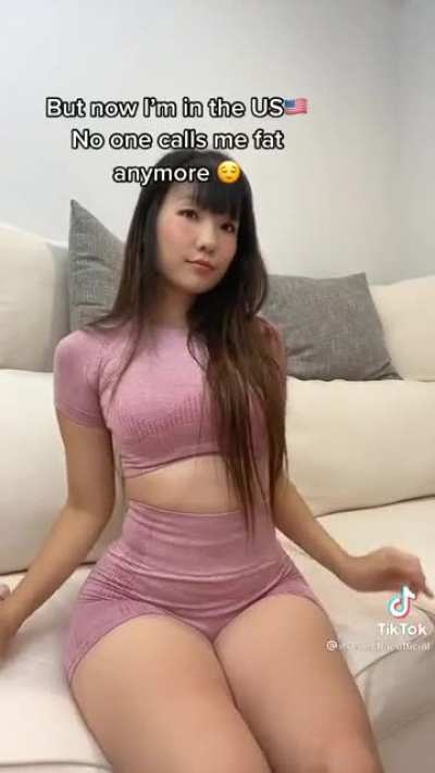 She has a fat ass for sure
