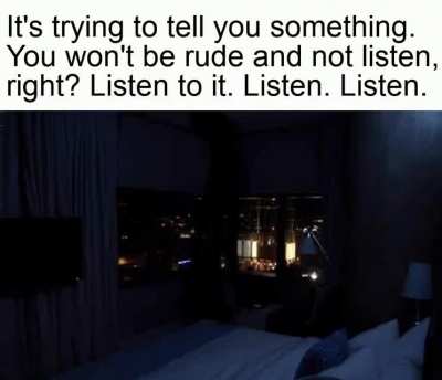 be nice to the voices