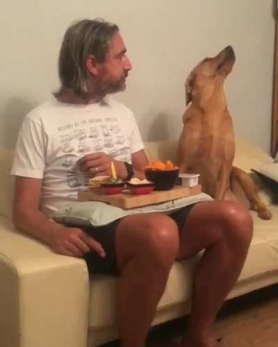 Told you I am not at all interested in all that food.