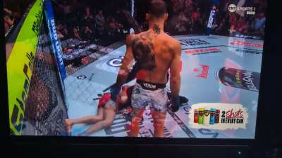 King felled