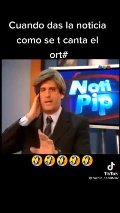 Cuando quieres decir las noticias más real posible