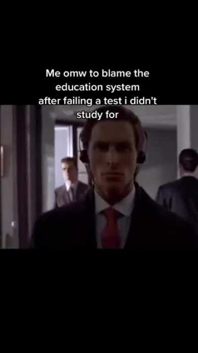 Ong the education system sucks ass