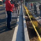 Live look at an 8am Costco senior line. Been here for -45 mins and halfway they. 1,000+ steps in.