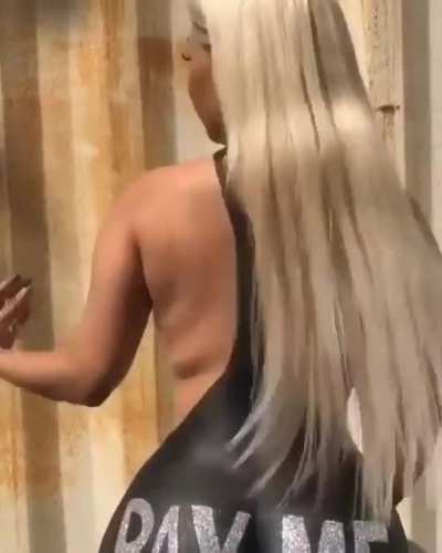 I may don’t wanna pay you but I definitely would fuck you.