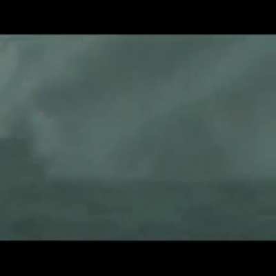 Dude Surfing in Tsunami