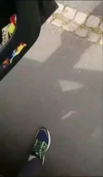 AITA: This asshole in his car kept shouting at me