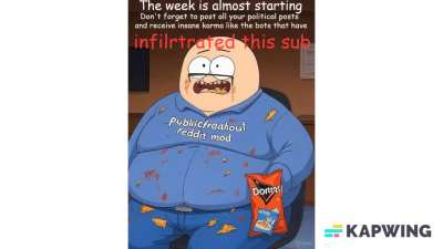 It's almost time for the political propaganda!