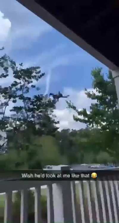 Got a drone for my birthday. I think my wife may be jealous of it.
