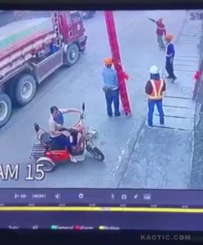 Not watching where you walk