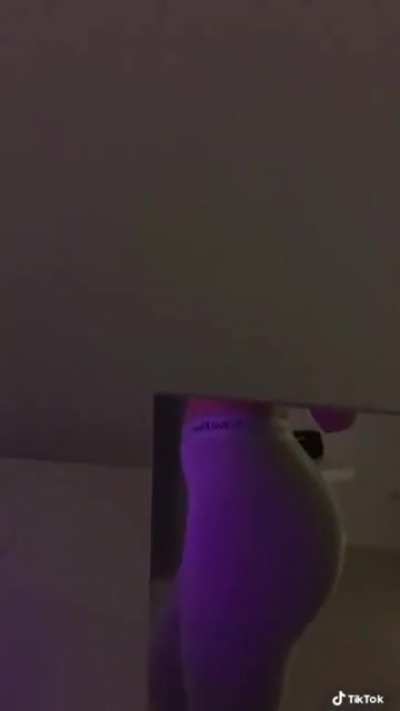 Hot Ass in CK Leggings