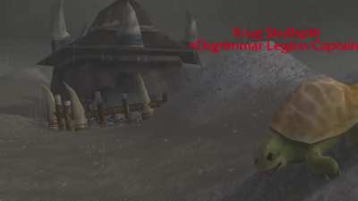 Krug was looking a little bored in Silithus, so we decided to send him on a little field trip.