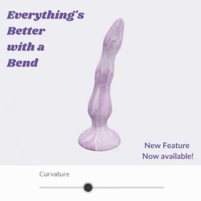 By popular demand, we just added the ability to curve your custom toy in our toy creator! Design yours now on freelytoys.com :)