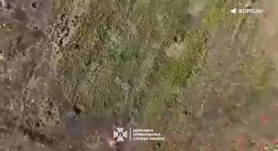 Ukrainian observation drone rammed Russian observation drone from above and it crashed, direction of Bakhmut. Pomsta border guard Brigade, published on August 9, 2024