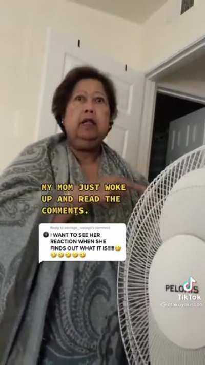 Mom found out