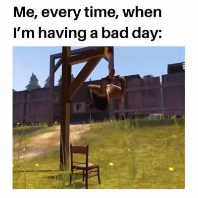 It be like that...
