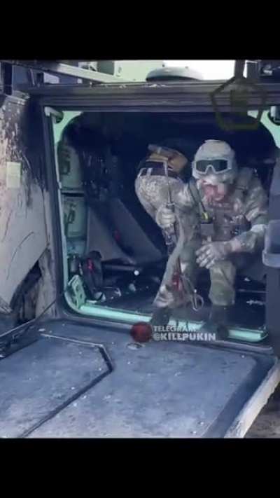 Ua pov: Danish M113G3DK in use in Ukraine, close look