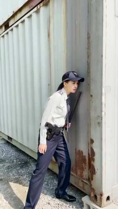 Someone is inside the cargo