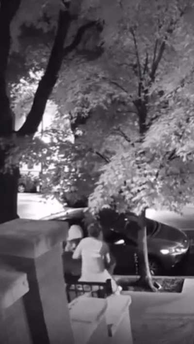 Enhanced video of last night's armed robbery (and battery/pistol-whipping) of a woman near Damen & Iowa. They demanded her pin so they could clean out her $ accounts. I've heard that banks often will not reimburse in cases like this, so probably wise not 